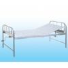 SB06-B型单摇普通病床（SB-DG-B），不锈钢床头，钢制床面
